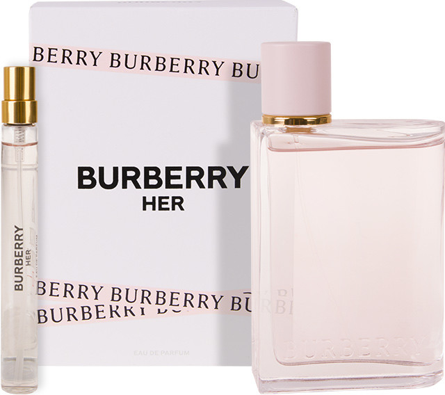 Burberry Burberry Her, SET: Parfumovaná voda 100ml + Parfumovaná voda 10ml + Tělové mléko 75ml pre ženy EDP