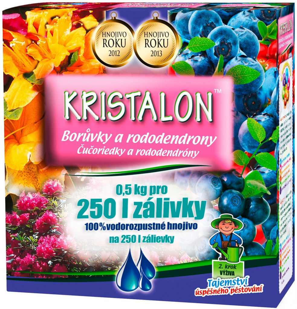 Agro Kristalon borůvky a rododenrony 0,5 kg