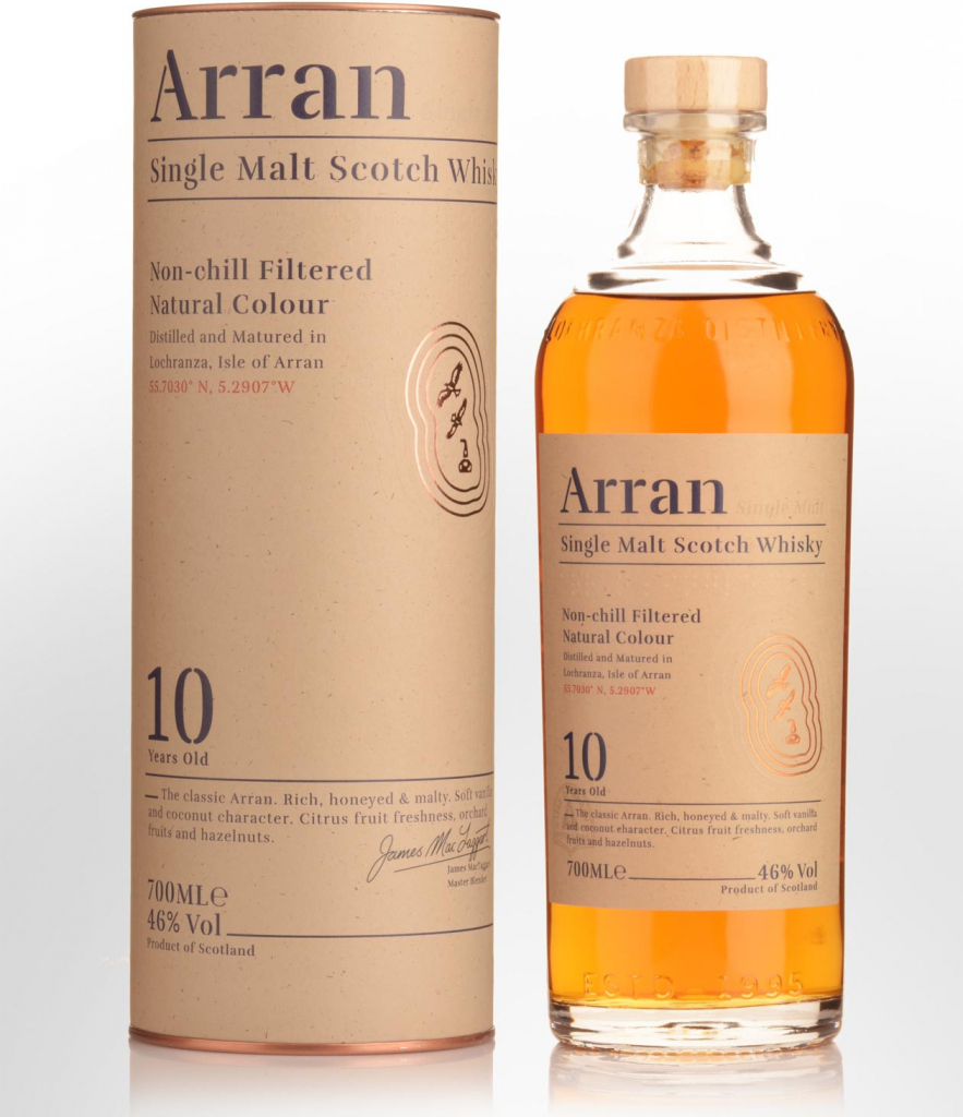 Arran 10y 46% 0,7 l (tuba)