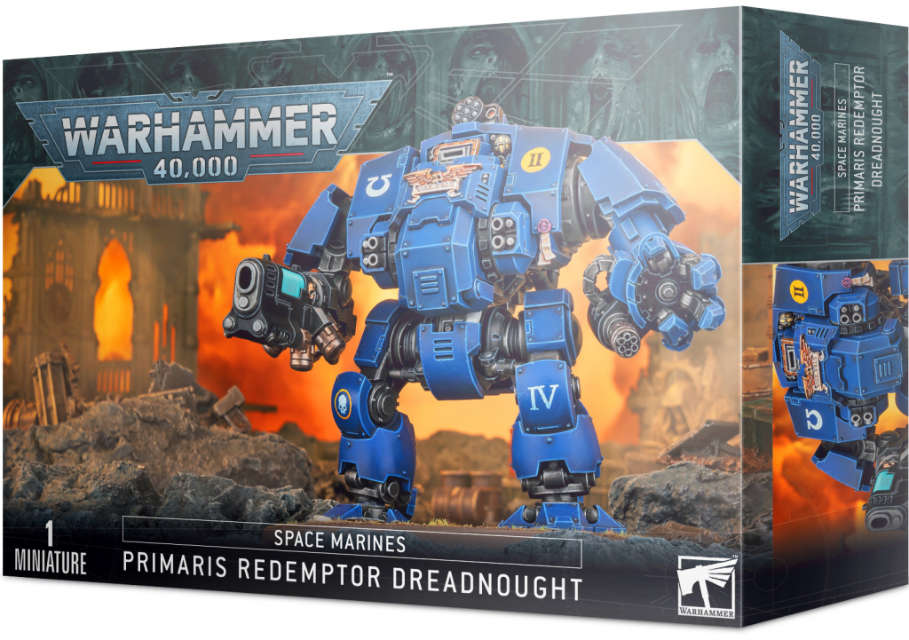 GW Warhammer Easy to Build Primaris Redemptor Dreadnought