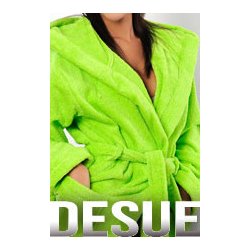 Župany dámské DESUE - New York green