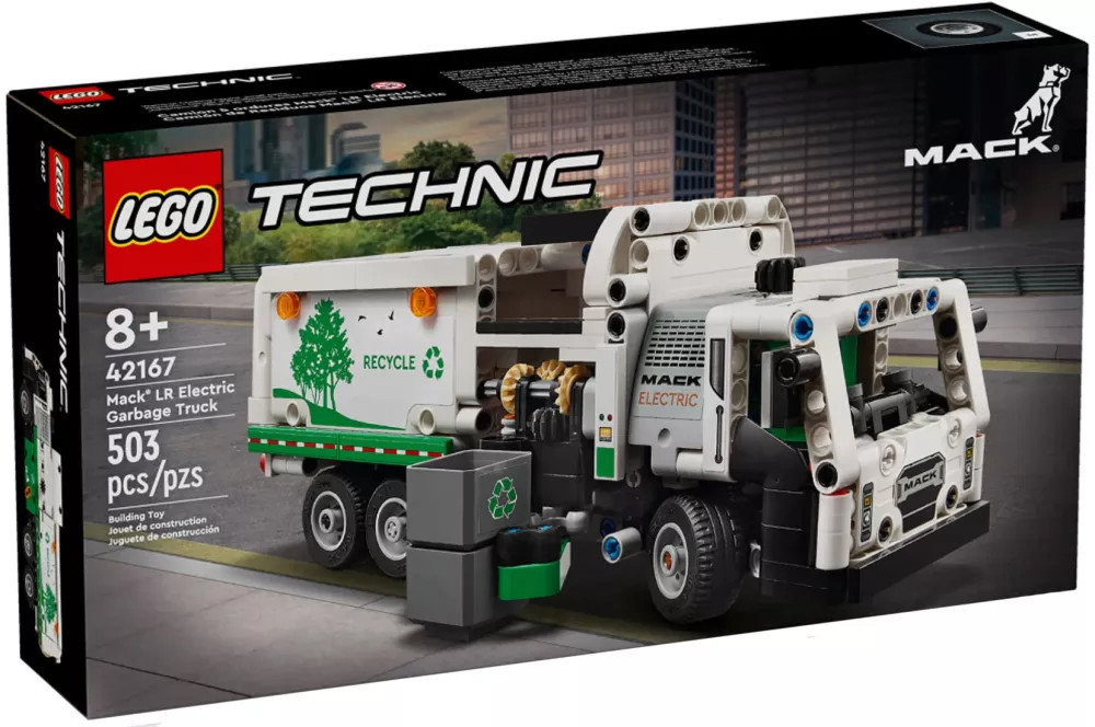 LEGO® Technic 42167 Popelářský vůz Mack® LR Electric