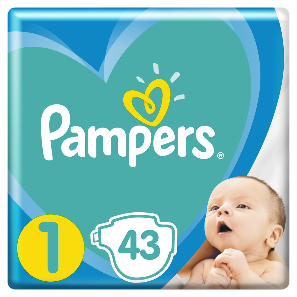 Pampers Active Baby 1 43 ks