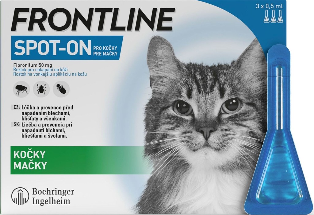 Frontline Spot-On Cat 3 x 0,5 ml