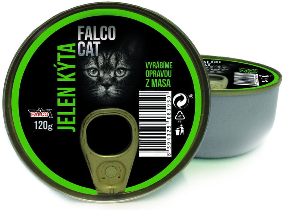 Falco Cat jelení kýta 8 x 120 g