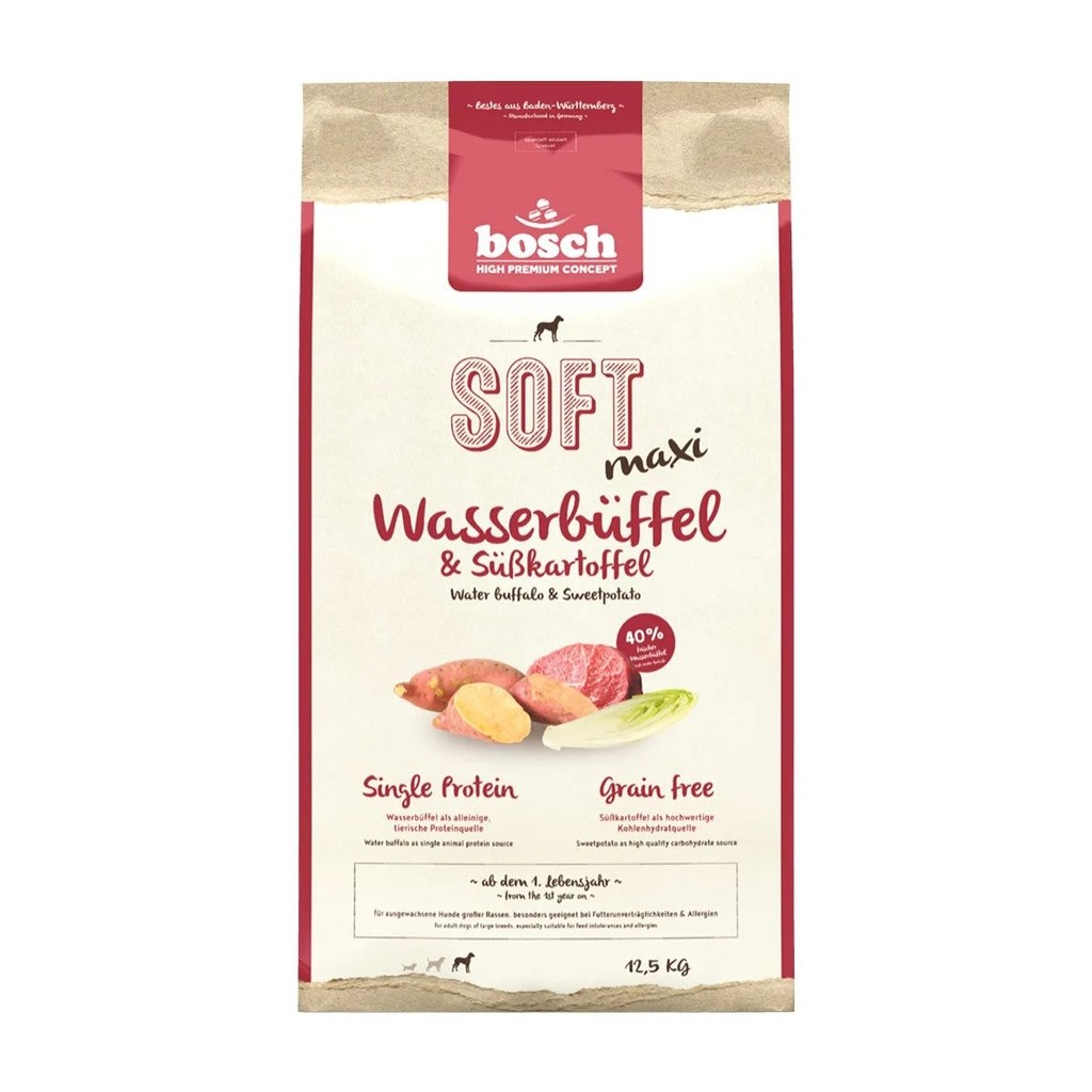 bosch Soft Maxi Water Buffalo & Sweet Potato 2 x 12,5 kg