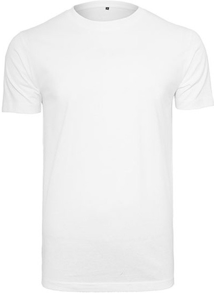 Build Your Brand pánské tričko s kulatým výstřihem BY004 White