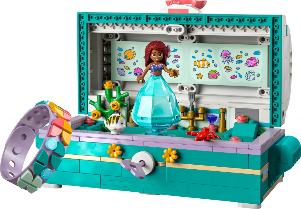 LEGO® DISNEY™ 43229 Arielina truhla s pokladem