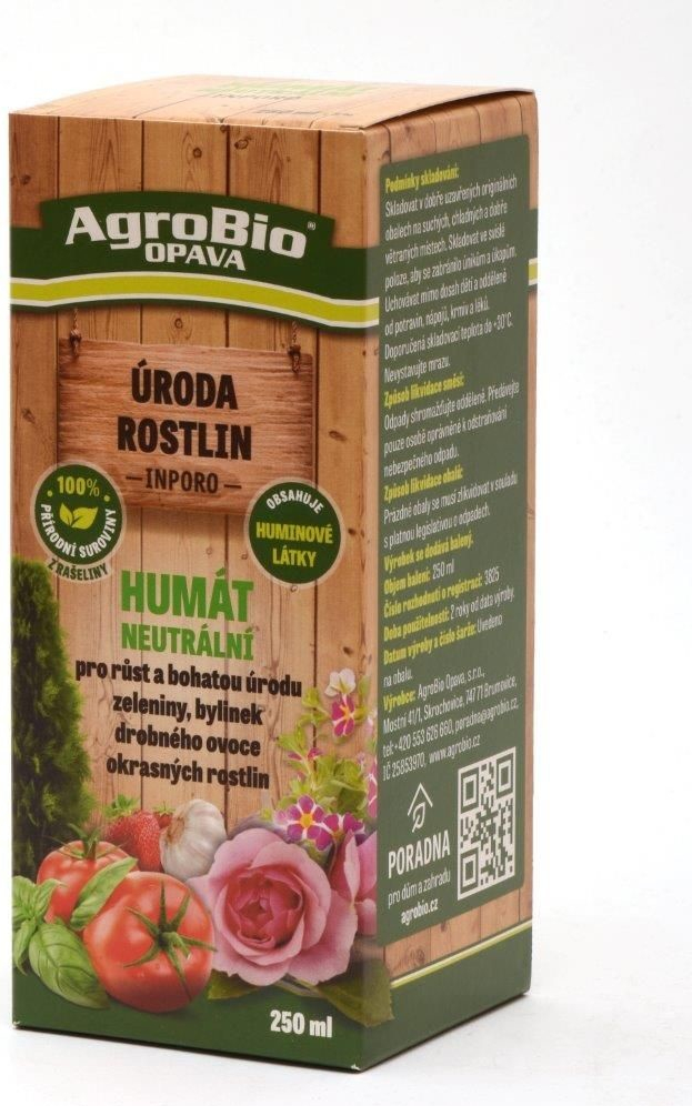 AgroBio Humát neutrální INPORO 250 ml