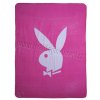 Deka Fleece Playboy Dark Pink 150x200 Deka Fleece Playboy Dark Pink 150x200