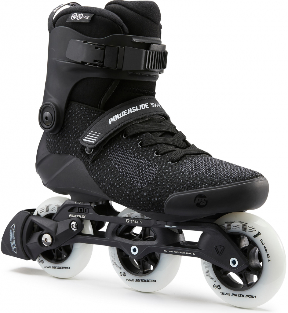 Powerslide Swell Lite Black 100 Trinity