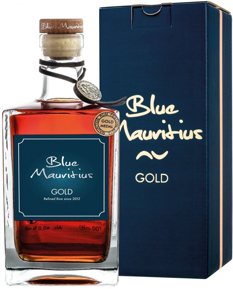 Blue Mauritius Gold 15y 40% 0,7 l (karton)