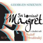 5 x komisař Maigret CD