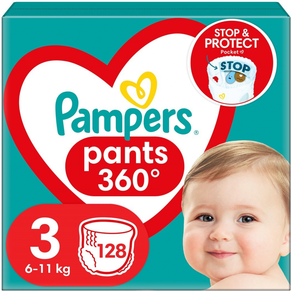 Pampers Pants 3 128 ks