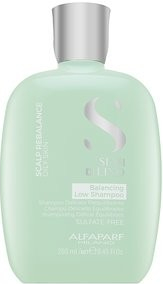Alfaparf Milano Semi Di Lino Scalp Rebalance Balancing Low Shampoo čisticí šampon pro mastnou pokožku hlavy 250 ml