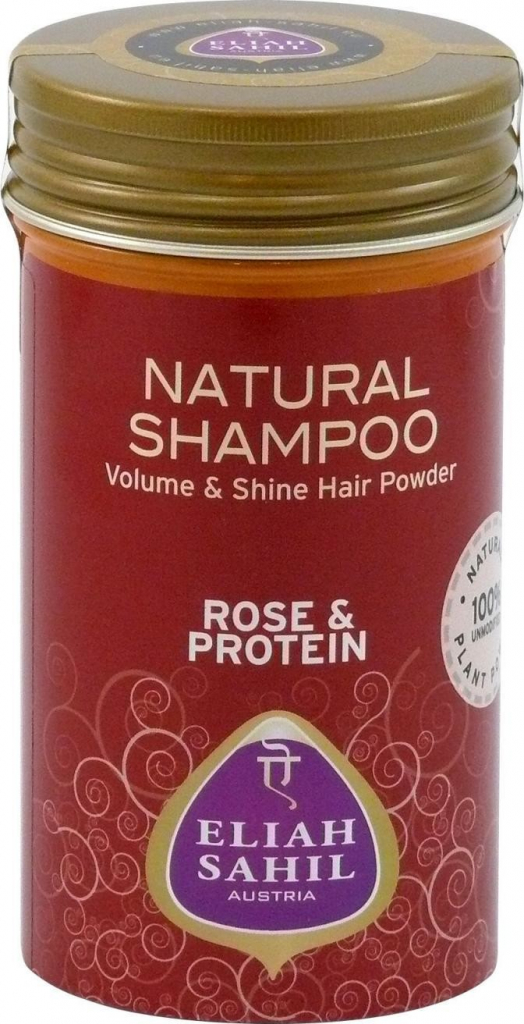 Eliah Sahil ájurvédský práškový šampon na Rose-Protein Bio 100 g