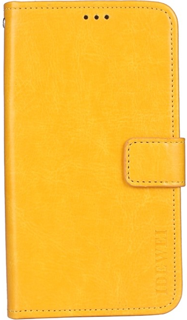 Pouzdro PROTEMIO 51851 IDEWEI Peněženkový kryt Doogee S97 Pro žlutý