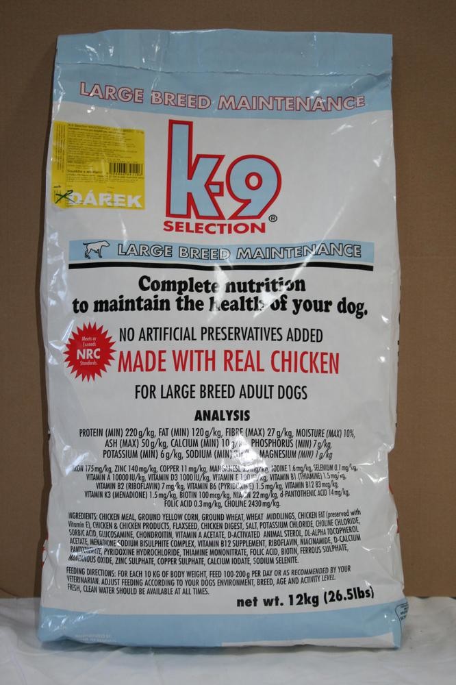 K-9 Selection Maintenance Large 12 kg