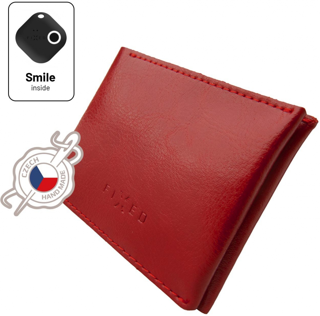 FIXED Smile Wallet smart tracker FIXED FIXSM-SMMW-RD červená