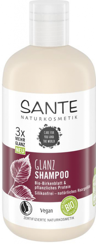 Santé Sante Šampón pro lesk Bio březový list a rostlinný protein 250 ml