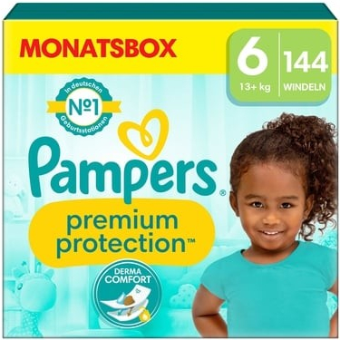 Pampers Premium Protection 6 Extra Large 144 ks