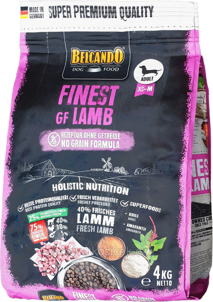 Belcando Finest Lamb Grain Free 4 kg