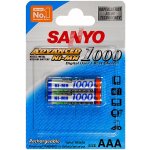 Baterie Sanyo Eneloop AAA  1000mAh 2ks