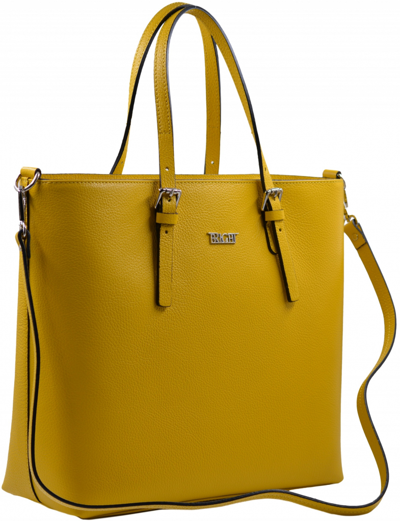 Bright dámská kabelka A4 Žlutá