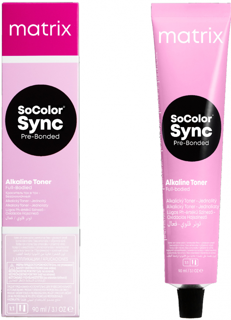 Matrix SoColor Sync Pre-Bonded Alkaline Toner Full-Bodied SPV Sheer Pastel Violett 90 ml