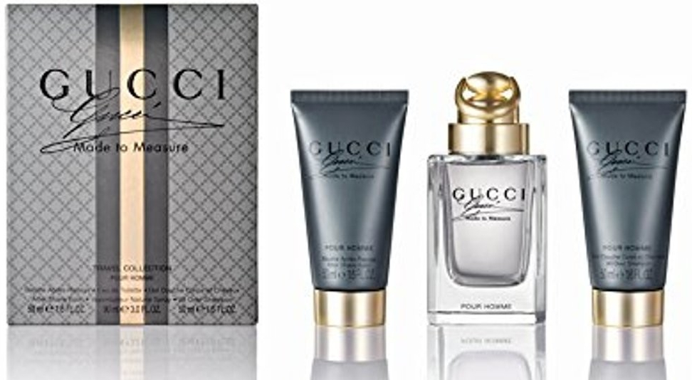 Gucci Made to Measure EDT 90 ml + balzám po holení 50 ml + sprchový gel 50 ml dárková sada