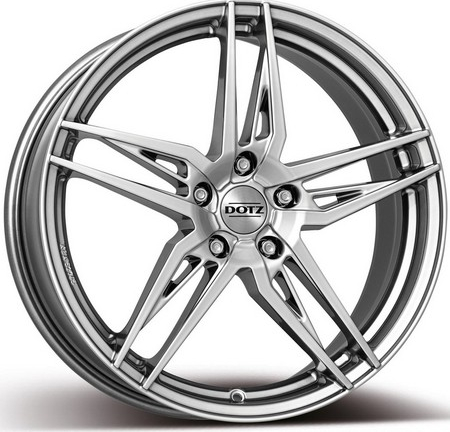 Dotz Interlagos 7,5x19 5x112 ET51 gunmetal polished