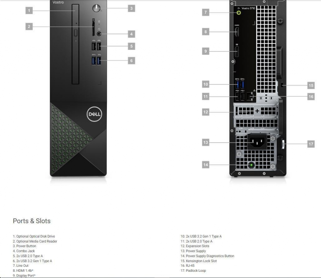 Dell Vostro 3710 J3WR5