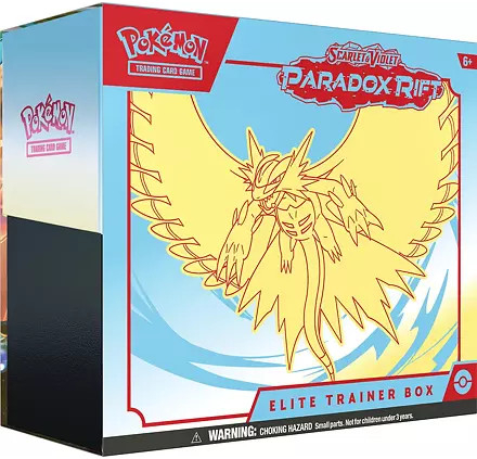 Pokémon TCG Paradox Rift Elite Trainer Box Roaring Moon