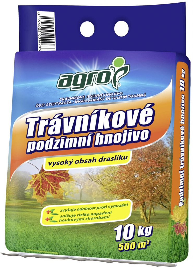 Agro trávníkové hnojivo podzimní 10 kg