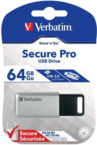 Verbatim Store \'n\' Go Secure Pro 64GB 98666