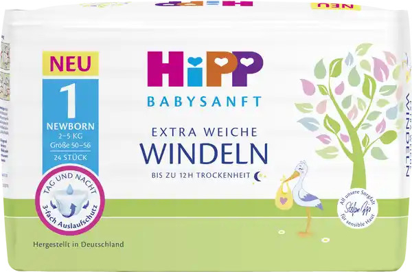 HIPP pleny 1 Newborn 2-5 kg 24 ks