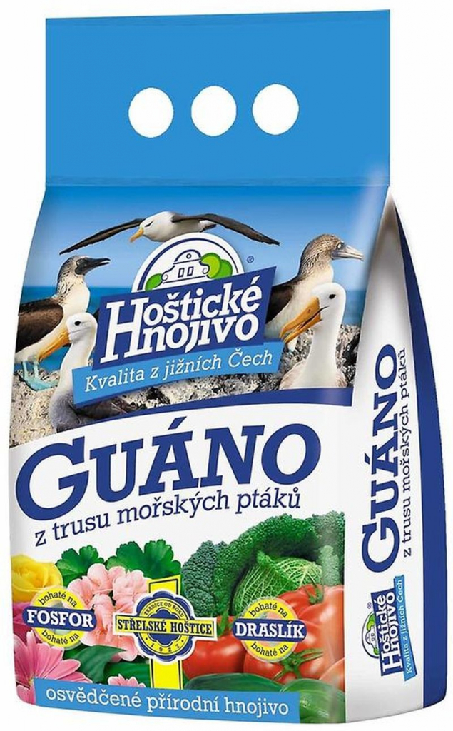 Forestina Hoštické Hnojivo Guáno granulované 2,5kg