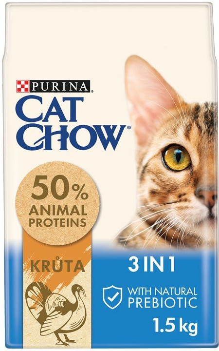 Cat Chow CAT CHOW Feline 3in1 1,5 kg