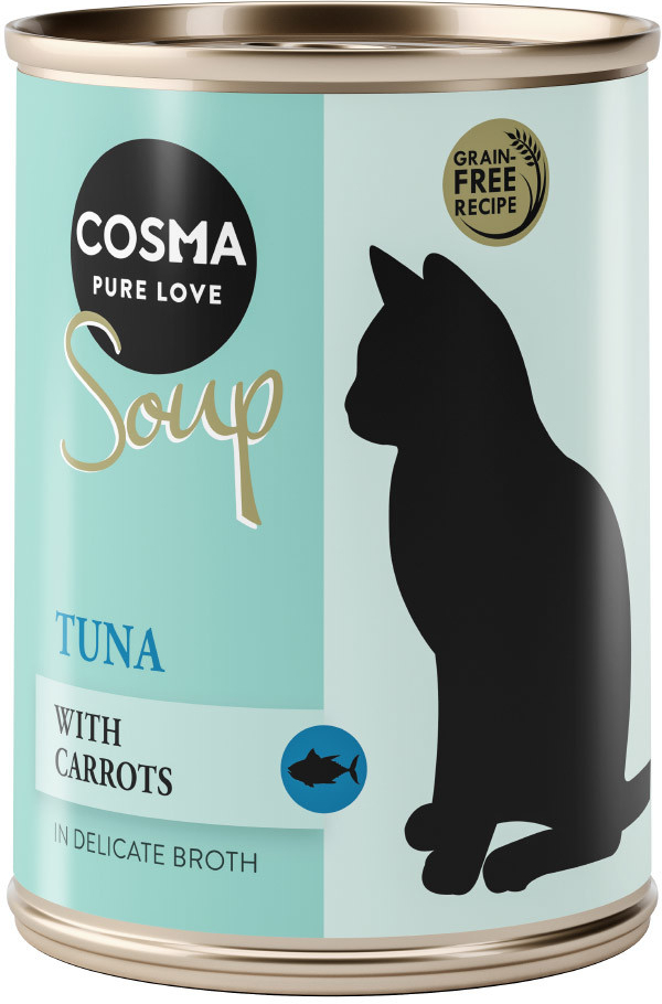 Cosma Soup tuňák s mrkví 12 x 100 g