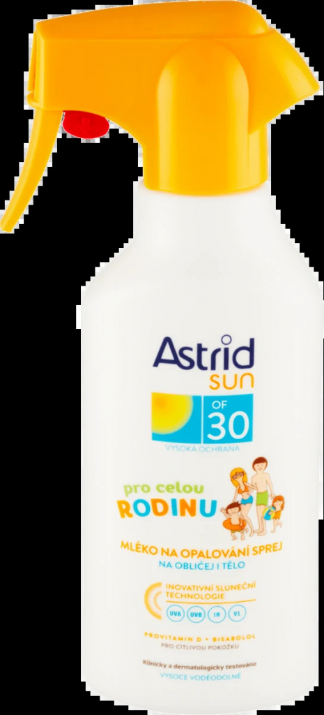 Astrid sun mléko na opalovaní SPF30 270 ml