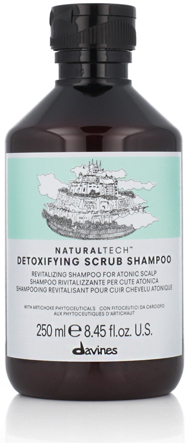 Davines NATURALTECH Detoxifying šampon pro hloubkové čištění atonické pokožky 250 ml