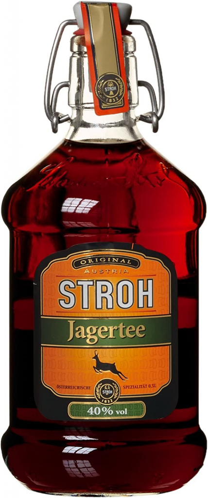 Stroh Jägertee 40% 0,5 l (holá láhev)