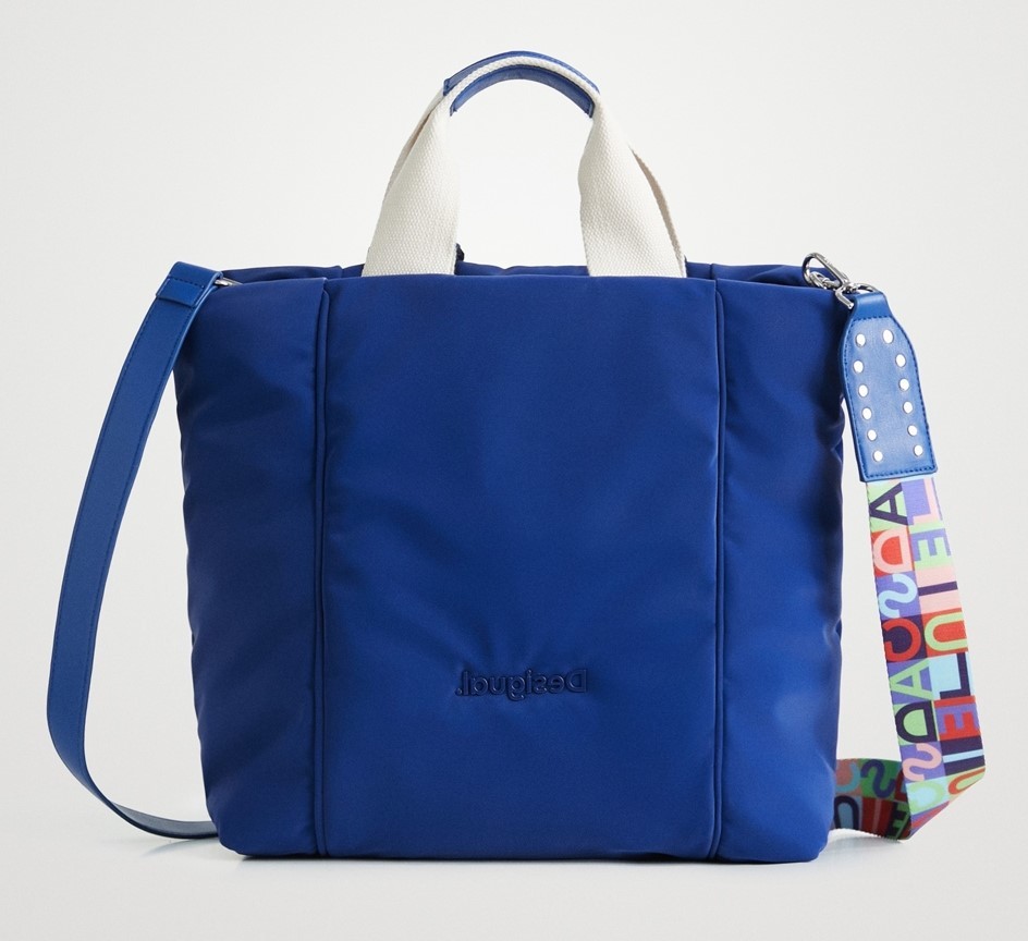 Desigual kabelka Happy Bag Estambul 22SAXA08 5025 Blue modrá