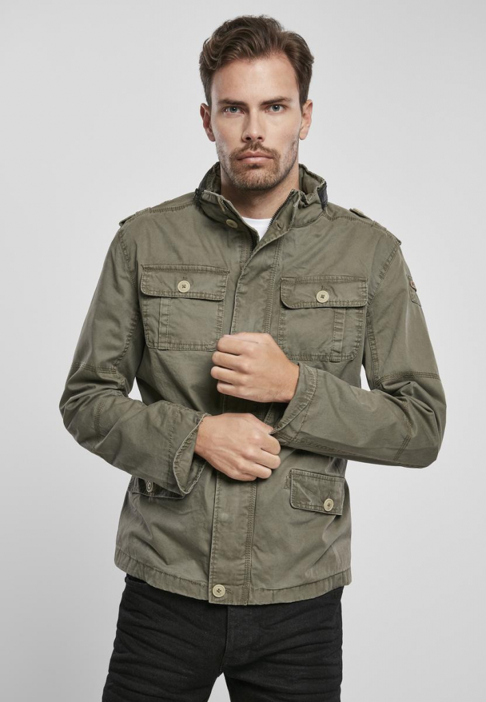 Urban Classics Britannia Jacket olive