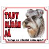 Tabulka hlídací - Knírač pepř a sůl