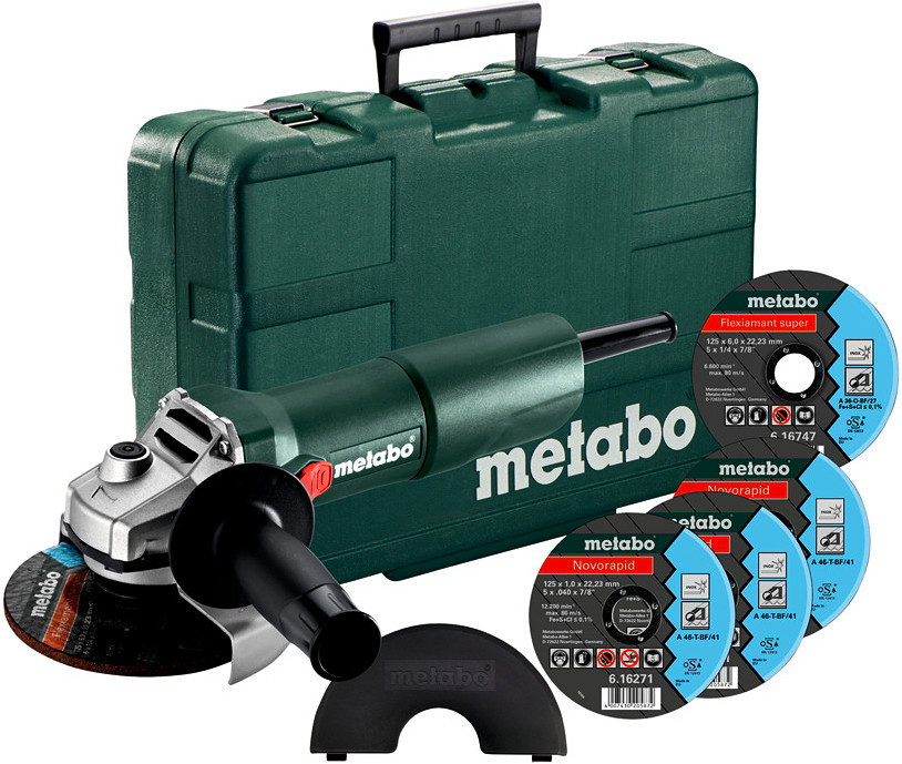 Metabo W 750-125 Set 603605680