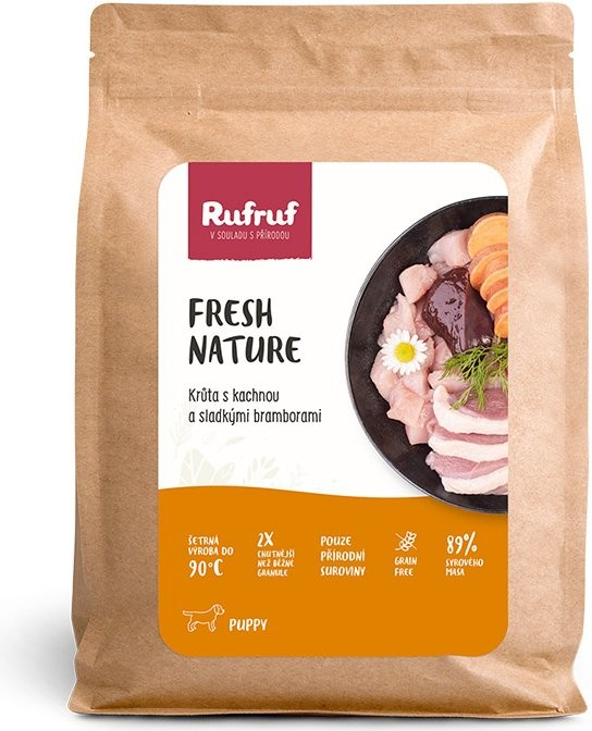 Rufruf FreshCraft Krůta s kachnou Puppy 0,5 kg