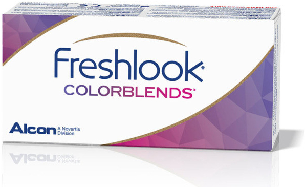 Alcon FreshLook colors ořechová hazel barevné dioptrické 2 čočky