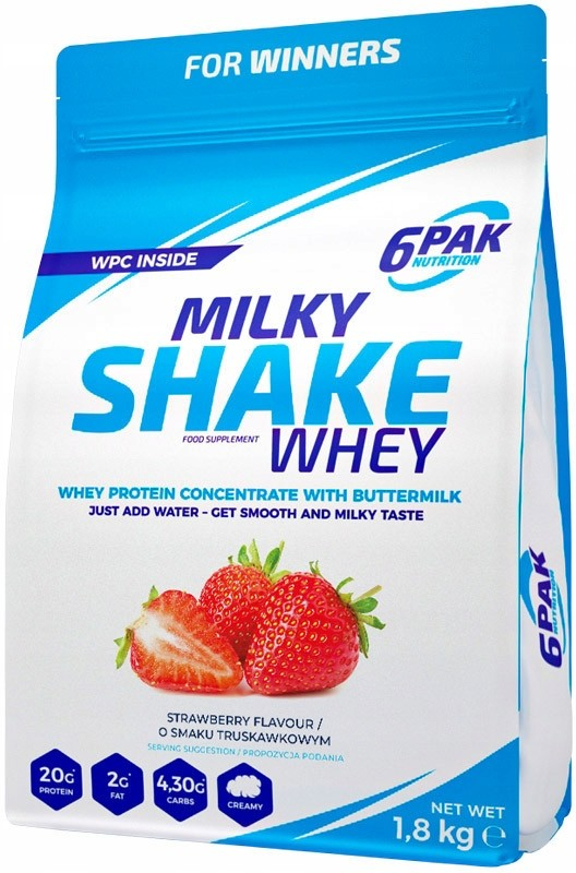 6PAK Nutrition Milky Shake Whey 1800 g