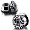 Piercing plug "Spirála" pg10
